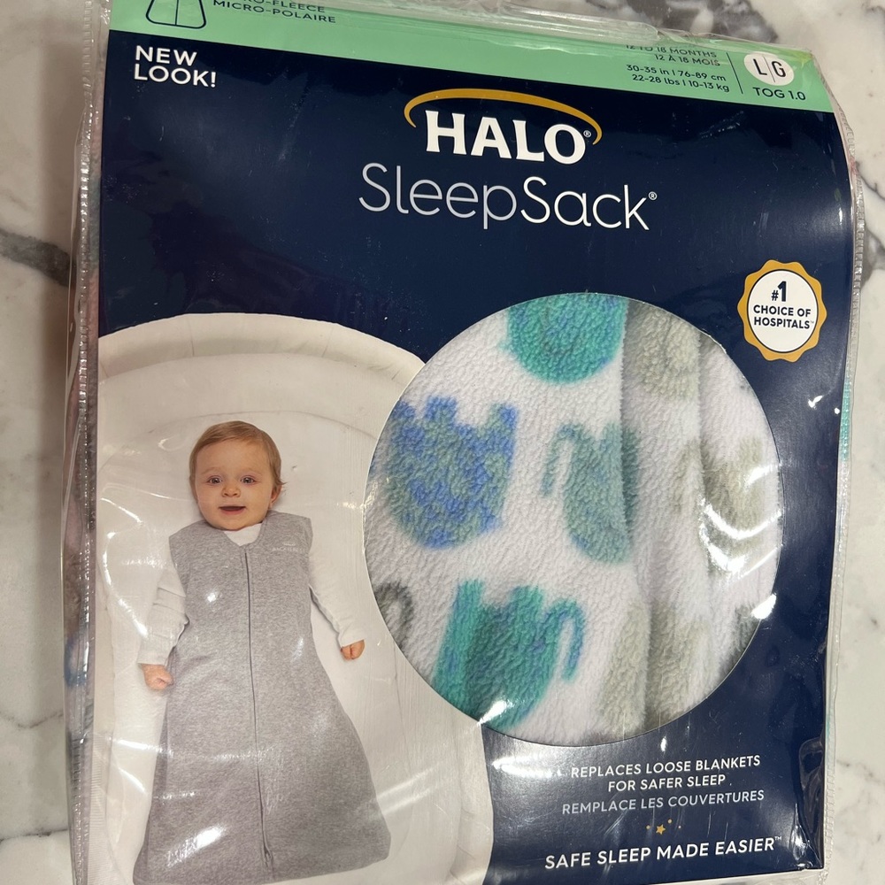 Halo fleece sleep sack